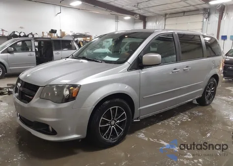 2015 Dodge Grand Caravan Sxt из США, поврежденный, VIN 2C4RDGCG7FR614510